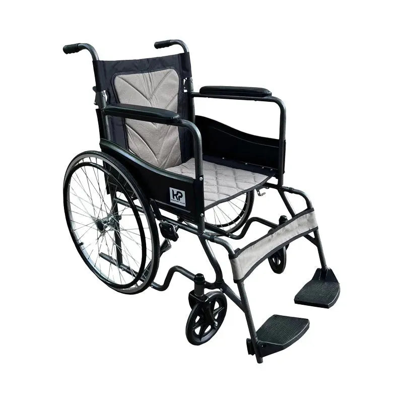 Silla De Ruedas Estándar Desarmable En Acero Con Tapicería Acolchada Konfort Plus