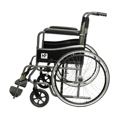 Silla De Ruedas Estándar Desarmable En Acero Con Tapicería Acolchada Konfort Plus
