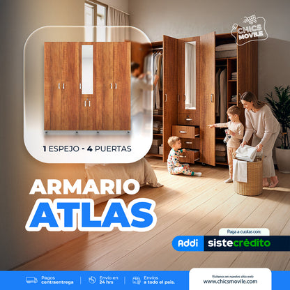 Closet ATLAS con Espejo