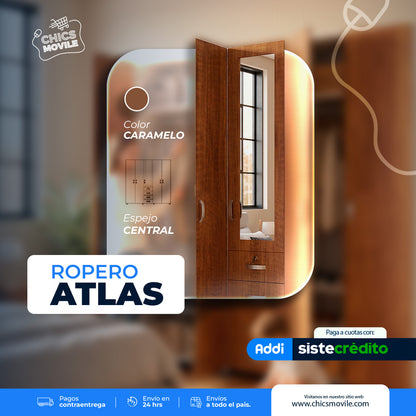 Closet ATLAS con Espejo