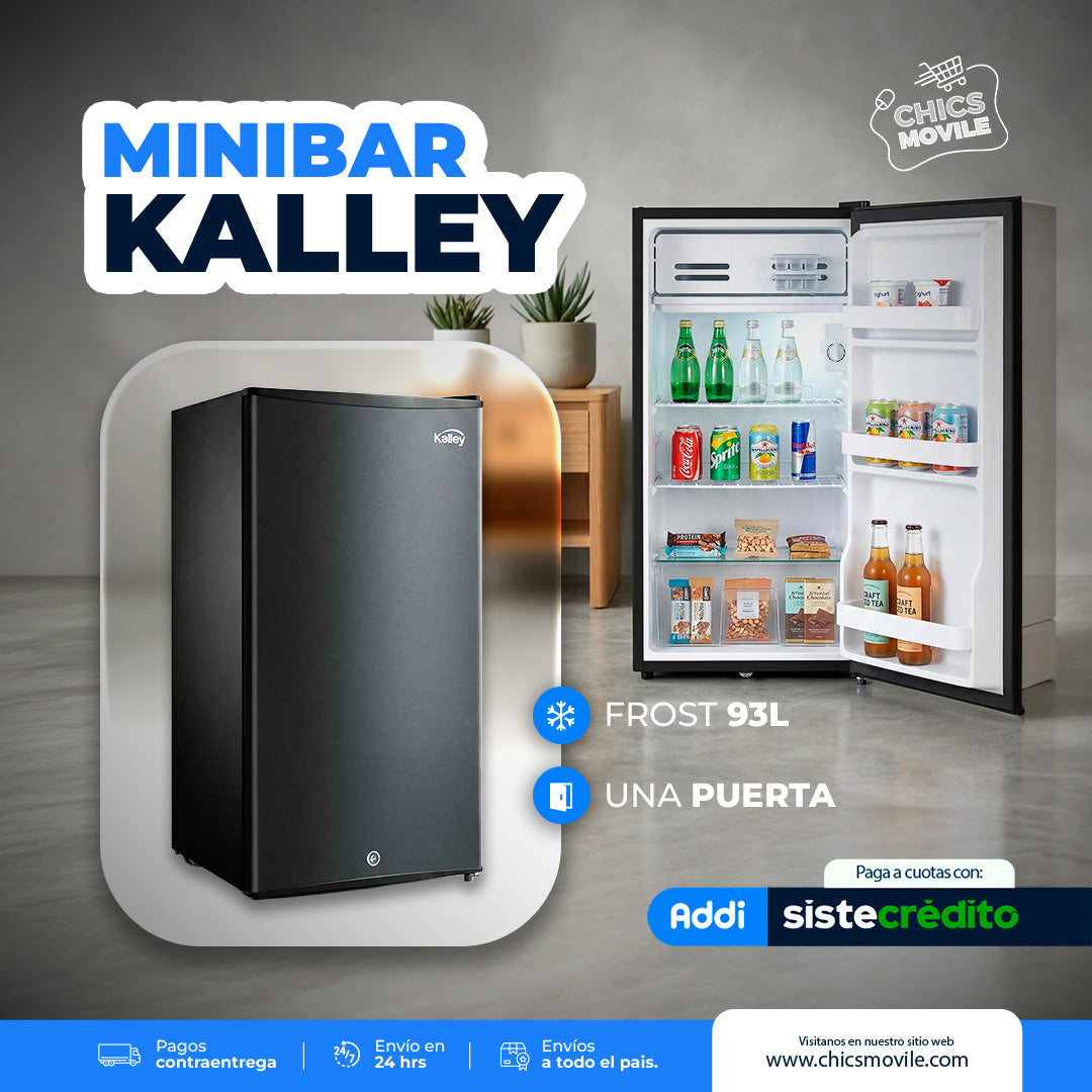 Minibar Compacto Kalley 93 Litros