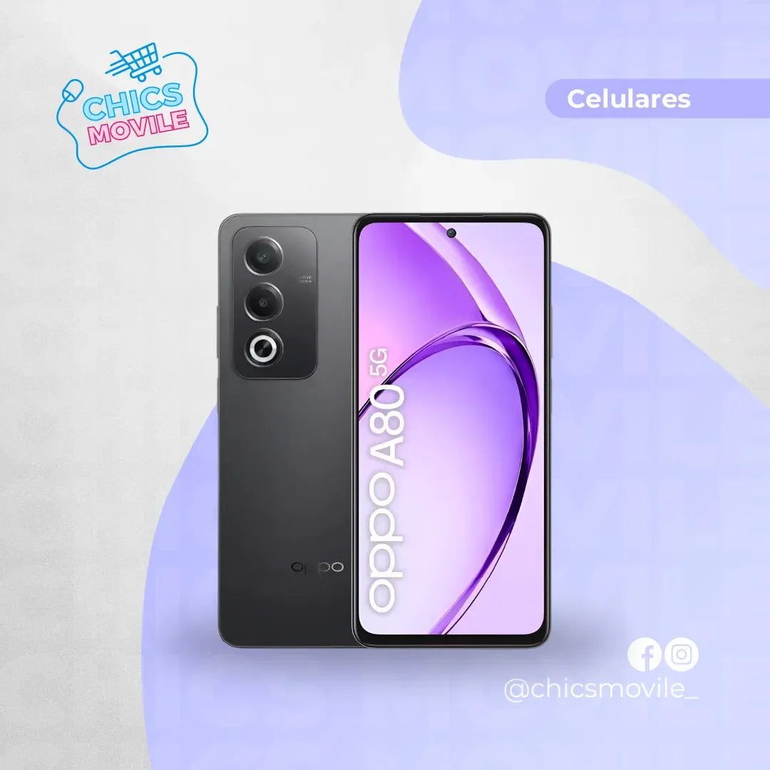 Celular OPPO A80 256GB 5G - Chics Movile