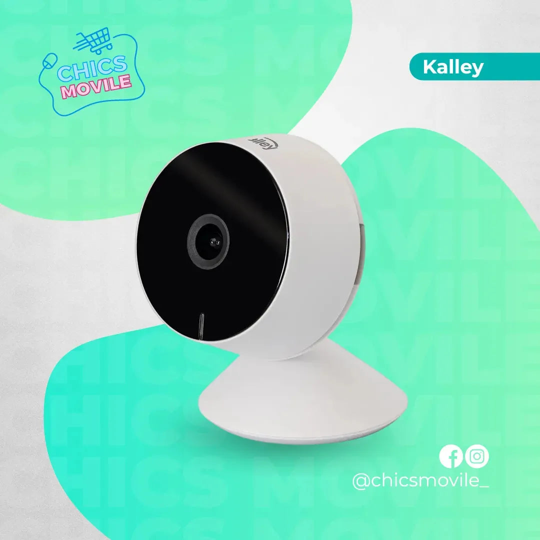 Cámara Seguridad Fija KALLEY Wifi Dia|noche 1080p 📷🏚️ - Chics Movile