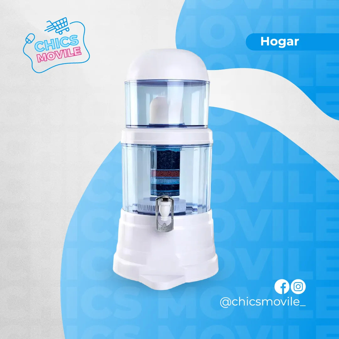Filtro Purificador De Agua Ecotrade 14 Litros 💧 - Chics Movile
