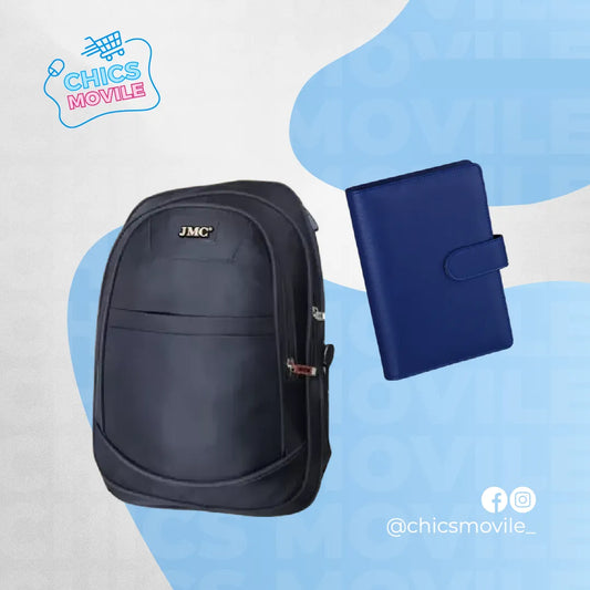 Kit Universitario: Maleta + Agenda + Esfero 🎒🖋️ - Chics Movile