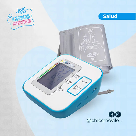 Tensiómetro Digital De brazo Valcri Modelo B07 con altavoz - Chics Movile