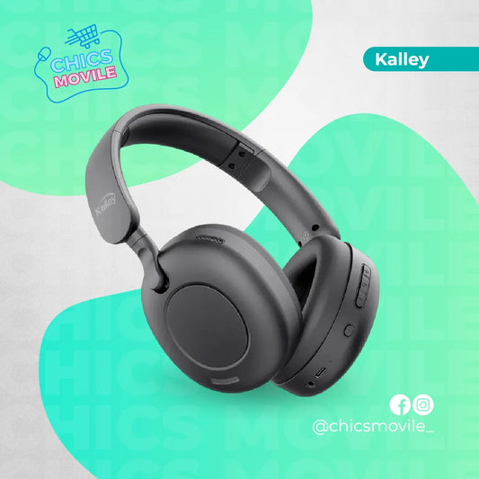 Audífonos De Diadema KALLEY Inalámbricos Bluetooth K-ac2 🎧🎶😎 - Chics Movile
