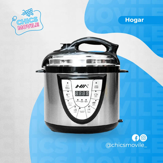 Olla Electrica Multifuncional Pitadora Arrocera Presion 6 en 1 🍲 - Chics Movile