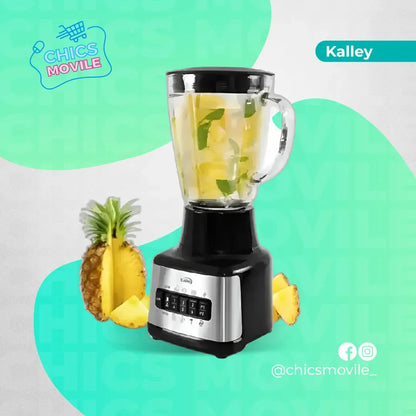Licuadora KALLEY K-MLV6BSS Negro 🥭🍋‍🟩🍈 - Chics Movile
