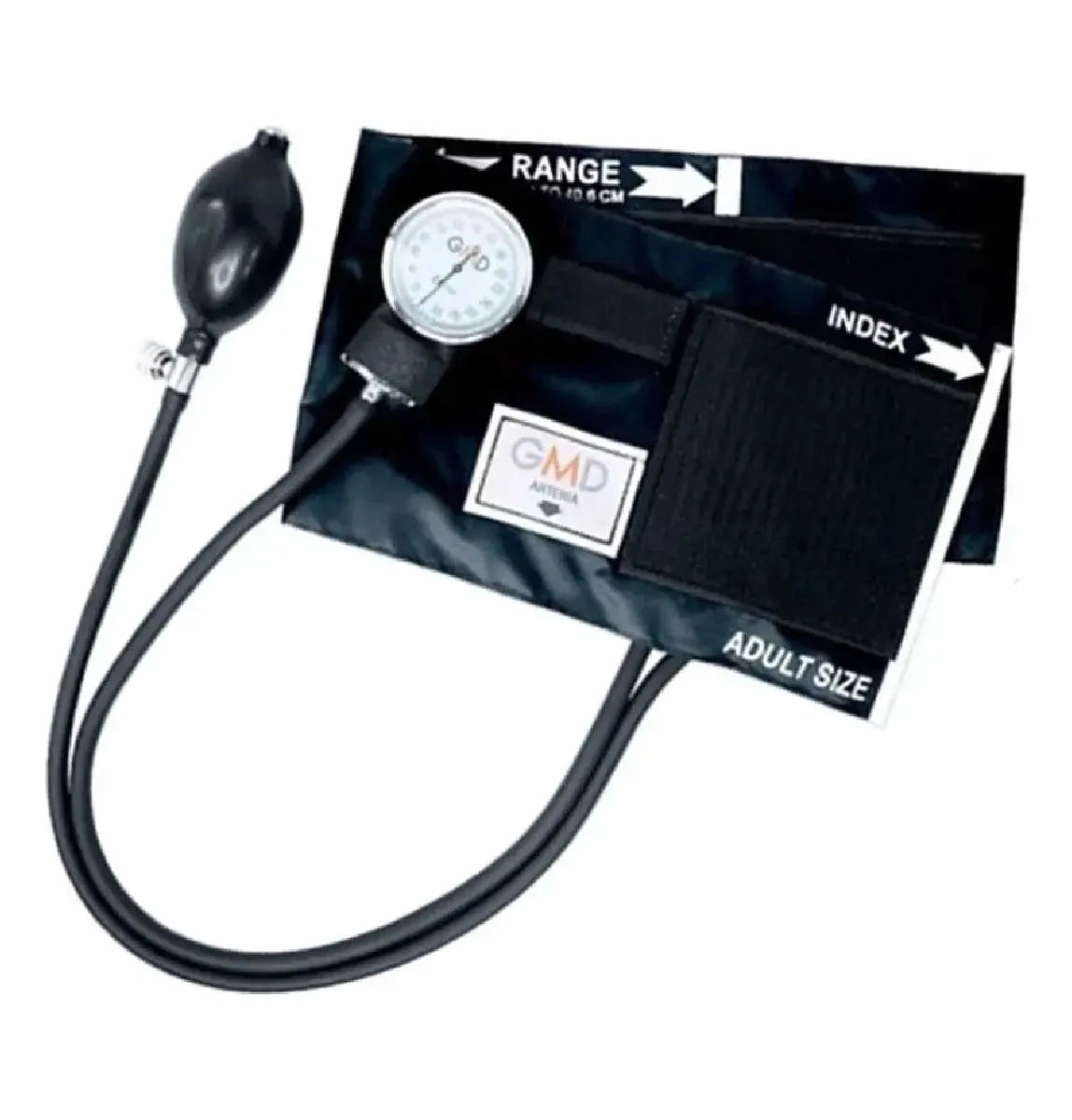 Kit de enfermería GMD Tensiómetro, Fonendoscopio + Oxímetro + Termómetro + Torniquete Elástico - Chics Movile