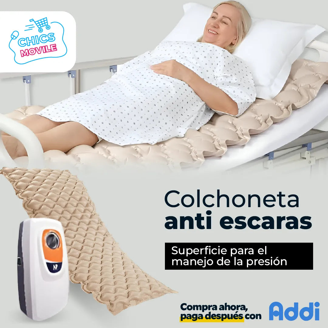 Colchoneta Inflable Antiescaras de Presión Alterna - Chics Movile