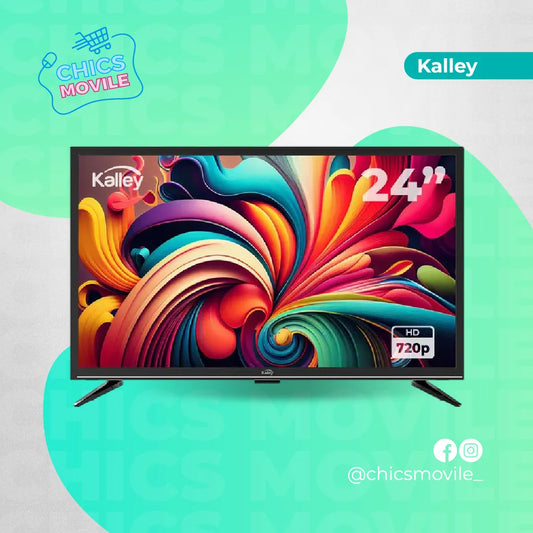 Televisor KALLEY 24 Pulgadas 61 Cm Led Hd Plano 📹📺 - Chics Movile
