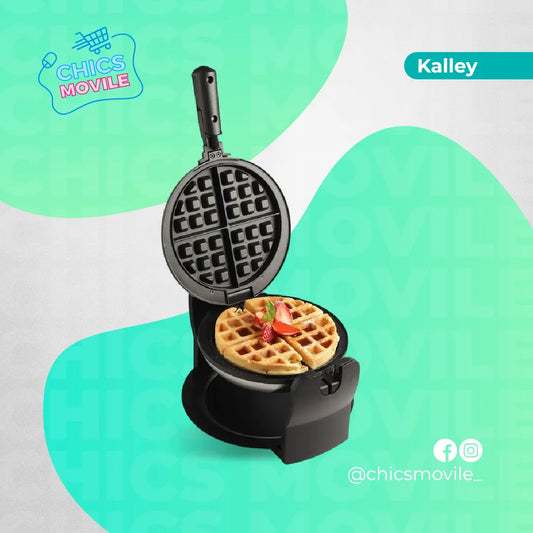 Wafflera Giratoria KALLEY 180° ✅🧇🏠 - Chics Movile