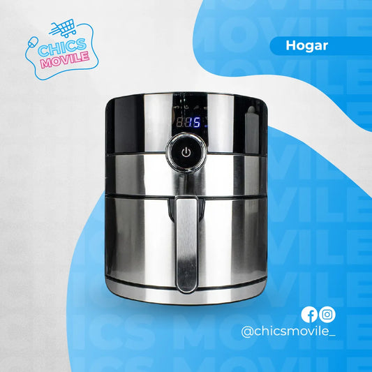 Freidora de aire de 4L color gris oscuro 120V - Chics Movile