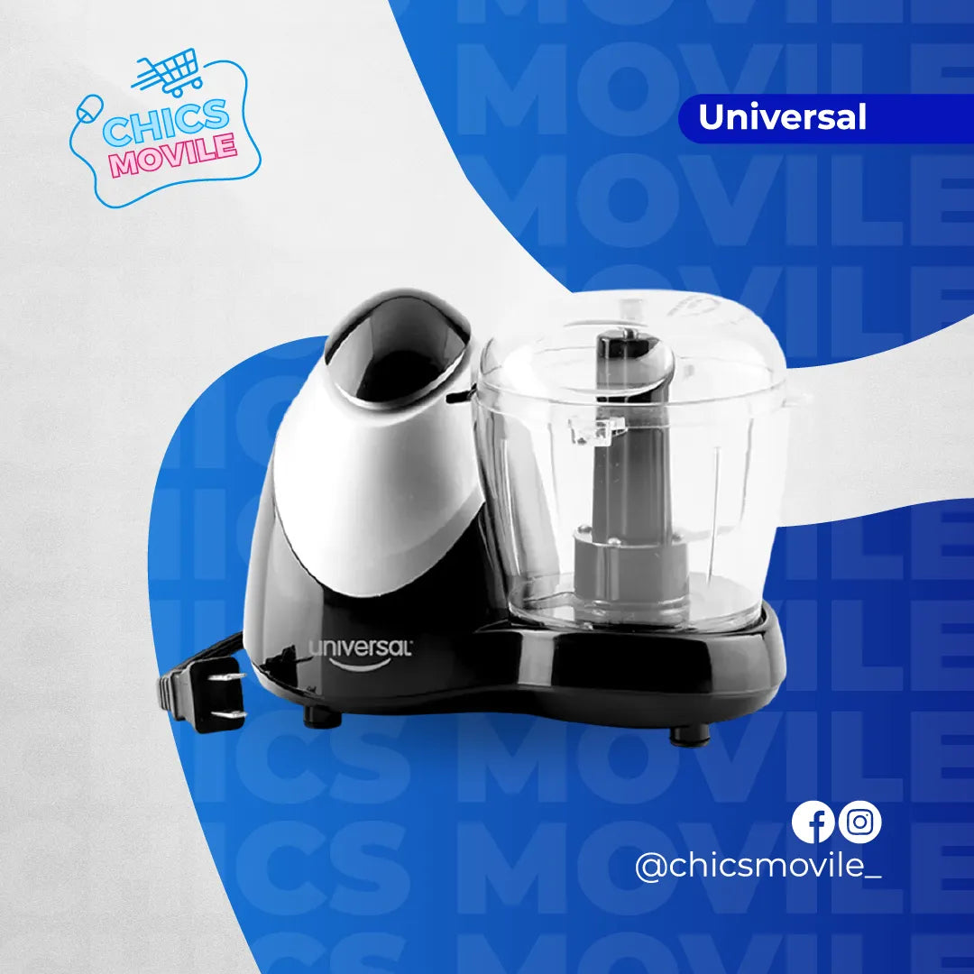 Picatodo Chopper UNIVERSAL Negro 🍅🥬🫛 - Chics Movile