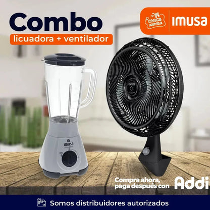 Ventilador SAMURAI Turbo Fresco + Licuadora IMUSA ☀️🌅 - Chics Movile