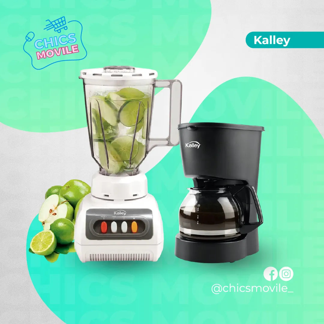 Combo KALLEY Licuadora + Cafetera ☕️🥪🍚 - Chics Movile