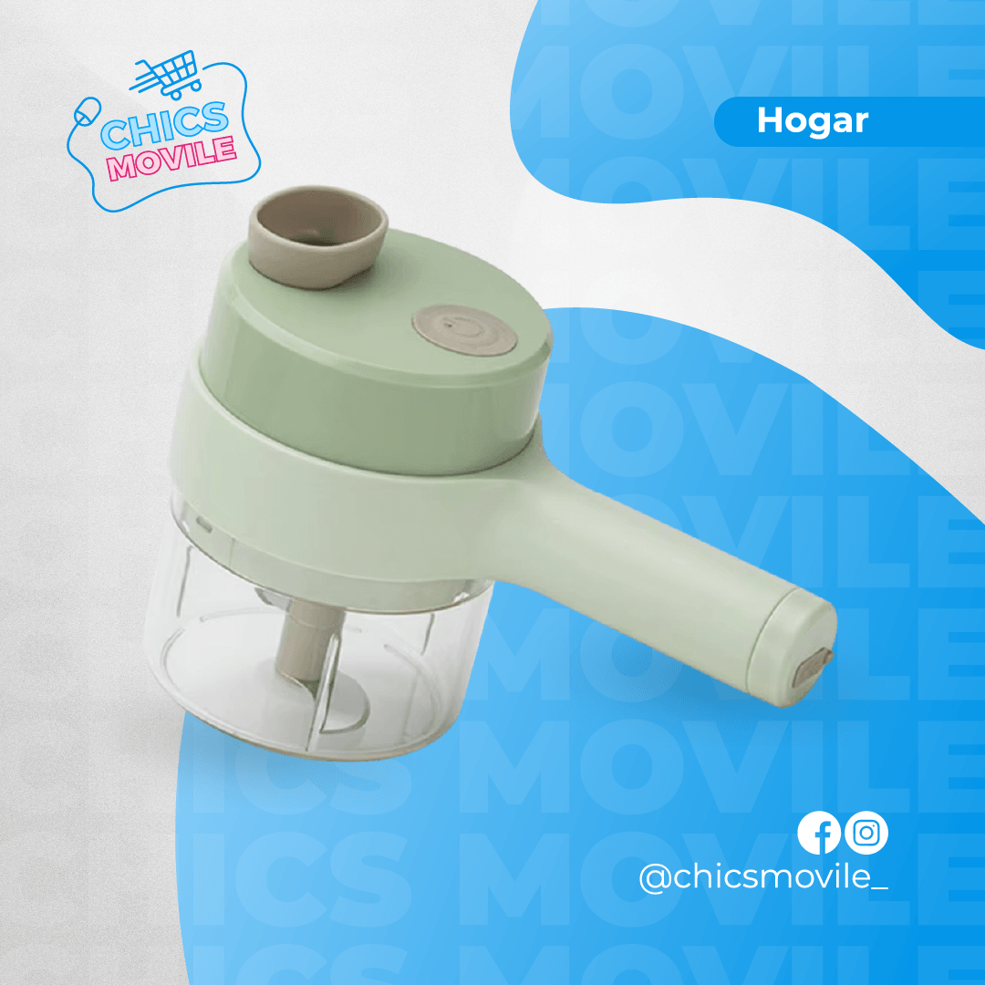 Picador Eléctrico Multifuncional 4 en 1 - Chics Movile
