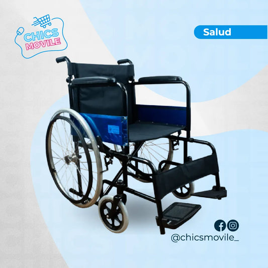 Silla De Ruedas Estandar Liviana Plegable - Chics Movile