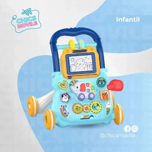 Andadera Didáctica Y Musical Para Bebé Con Tablero Mágico 👶