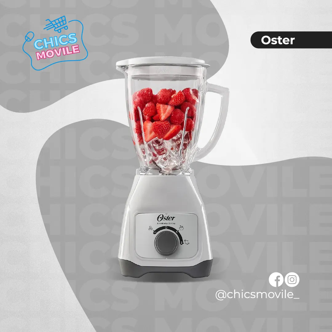 Licuadora Oster Con Vaso De Plástico Y Control De Perilla 🍹✅ - Chics Movile