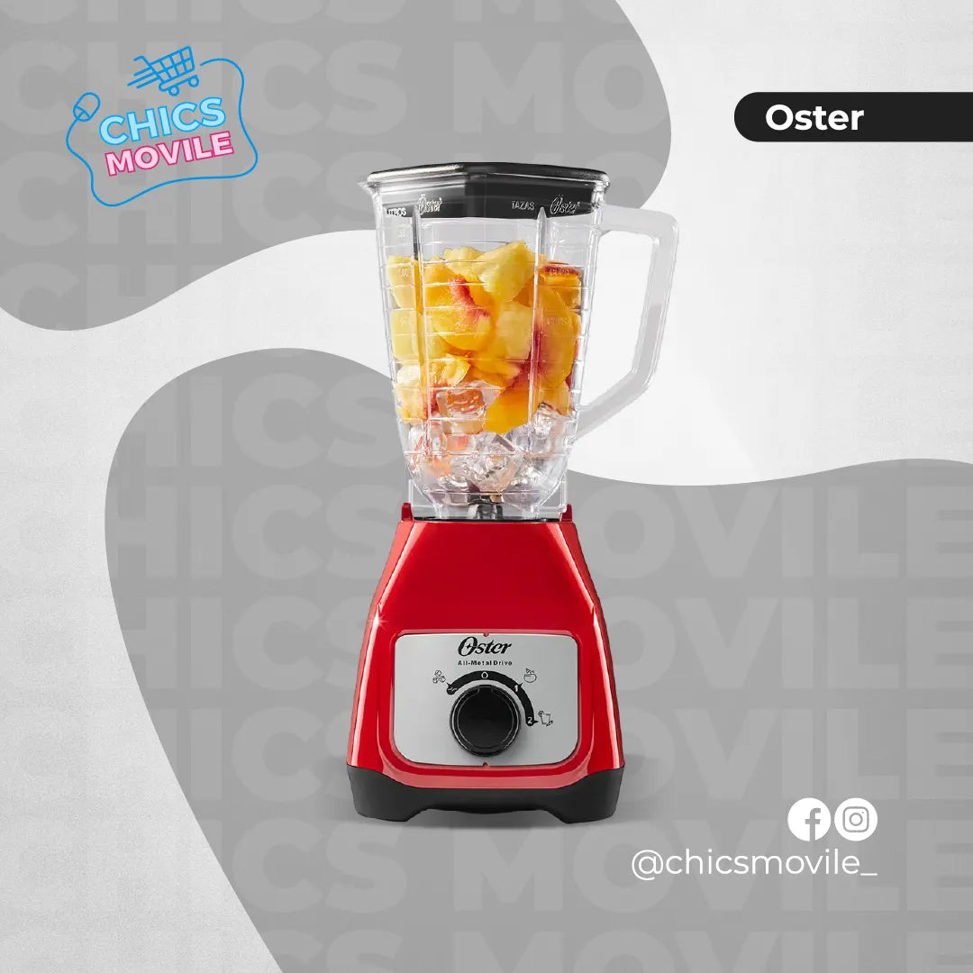 Licuadora Oster Con Vaso De Plástico Y Control De Perilla 🍹✅ - Chics Movile