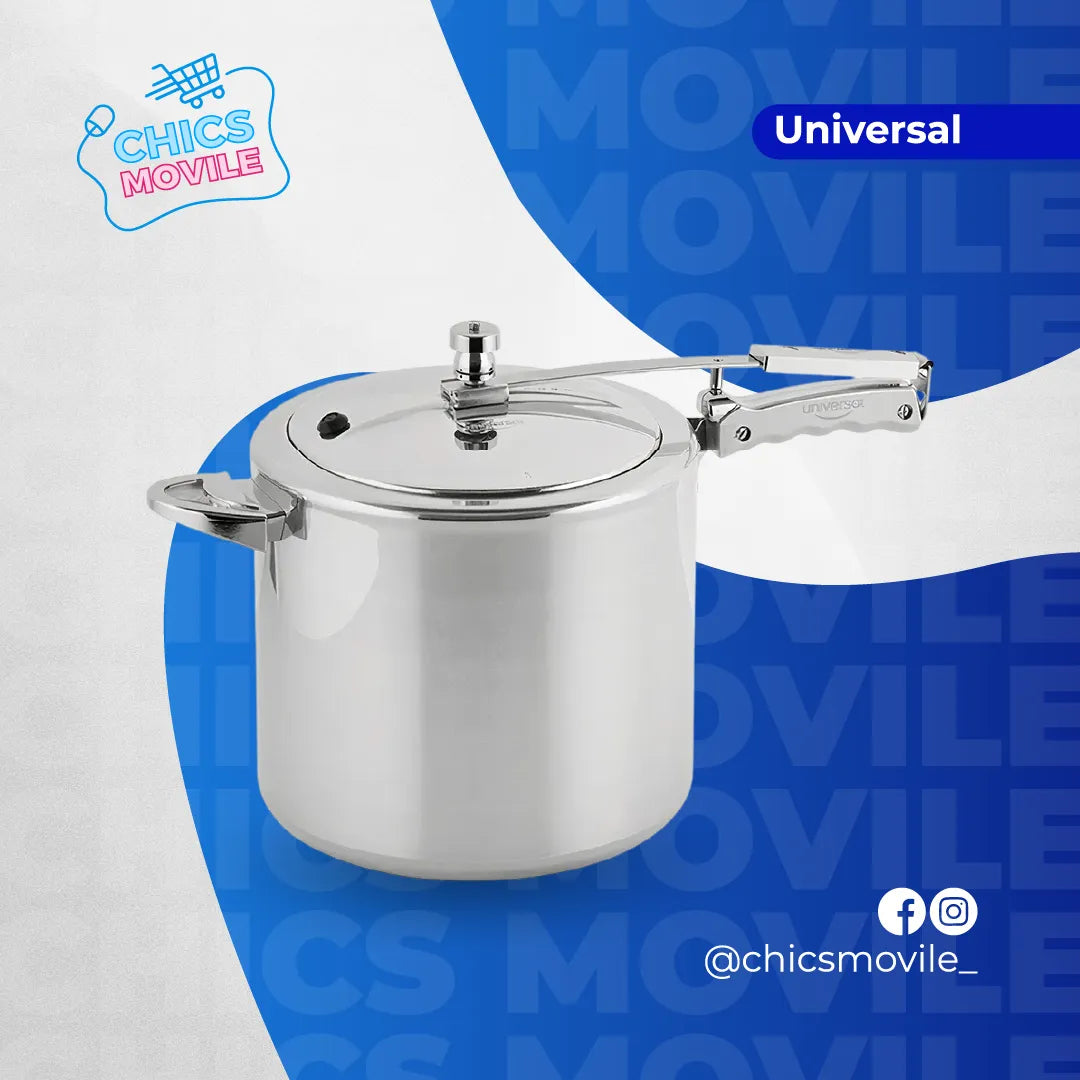 Olla a Presión UNIVERSAL 13 Litros 🍲🥩🍗 - Chics Movile