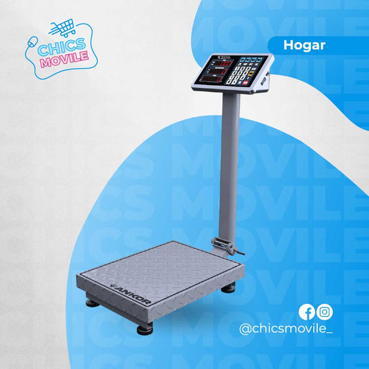 Báscula Digital de Piso ANKOR con Capacidad de 200 kg