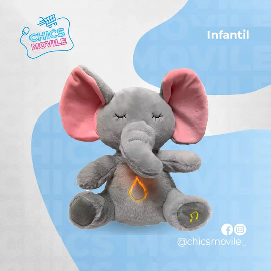 Peluche Relajante con Latidos 🐘 🧸 - Chics Movile