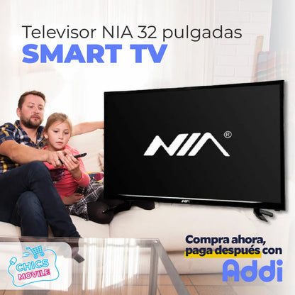 Televisor Led Smart Tv 32 Pulgadas, Tdt,  Android