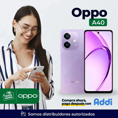 Celular OPPO A40 256GB - Chics Movile
