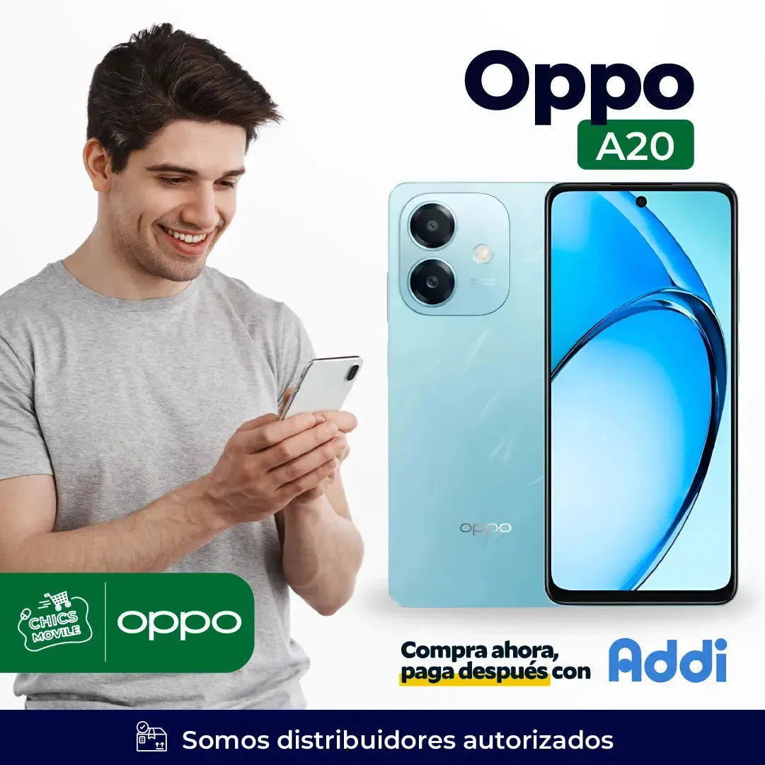 Celular OPPO A20 128GB - Chics Movile