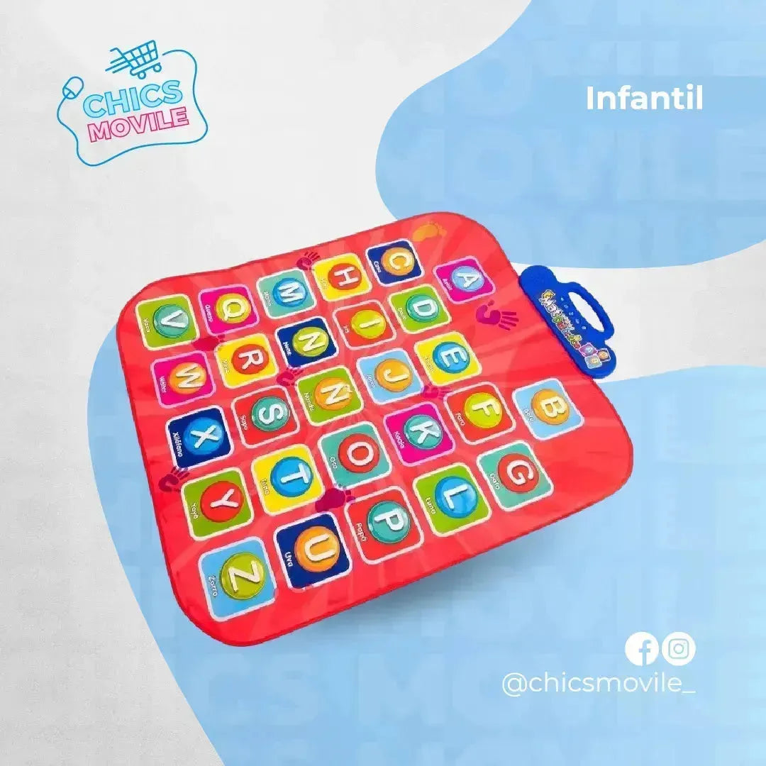 Tapete Didactico con Sonido 🔤 🎵 - Chics Movile