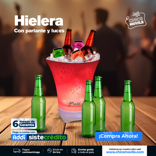 Hielera Parlante 2 en 1