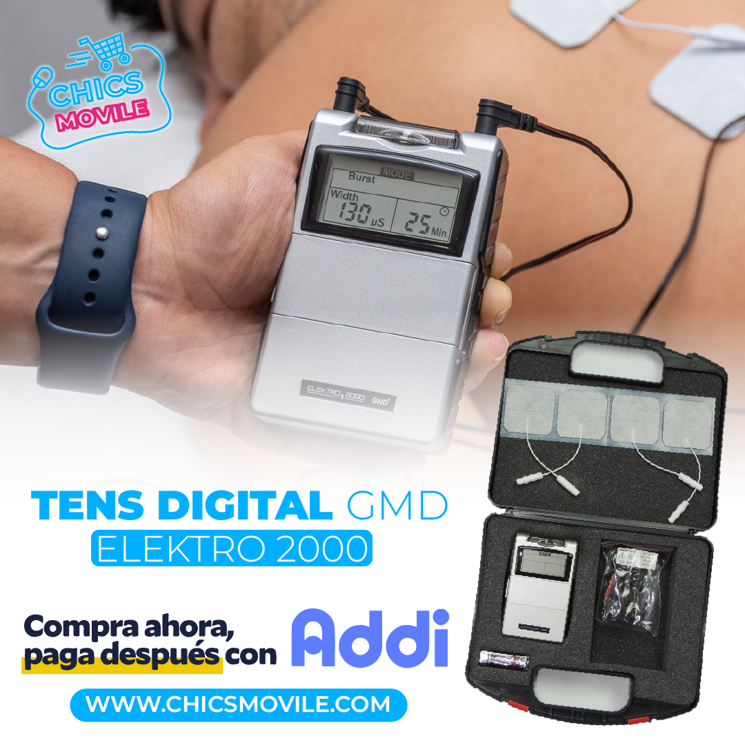 TENS Digital Para Fisioterapia GMD Elektro 2000 – Chics Movile