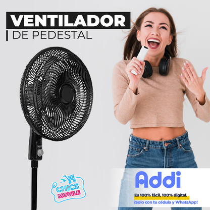 Ventilador 3 En 1 Pared Mesa Pedestal Pie 10 Pulgadas