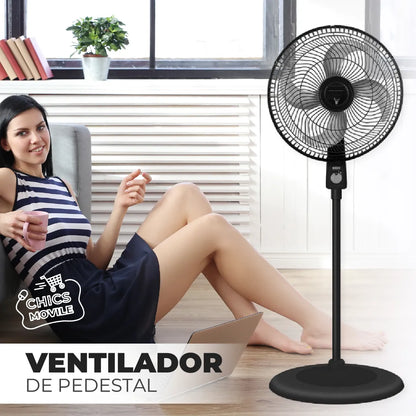 Ventilador 3 En 1 Pared Mesa Pedestal Pie 10 Pulgadas - Chics Movile