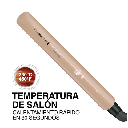 Combo Premium Remington: Plancha Alisadora Keratina + Rizadora Botanicals + Secador Keratin Therapy