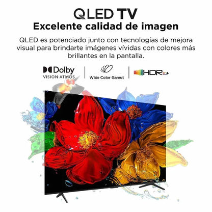TV TCL 50" QLED 4K UHD Google TV – Modelo 50P7K