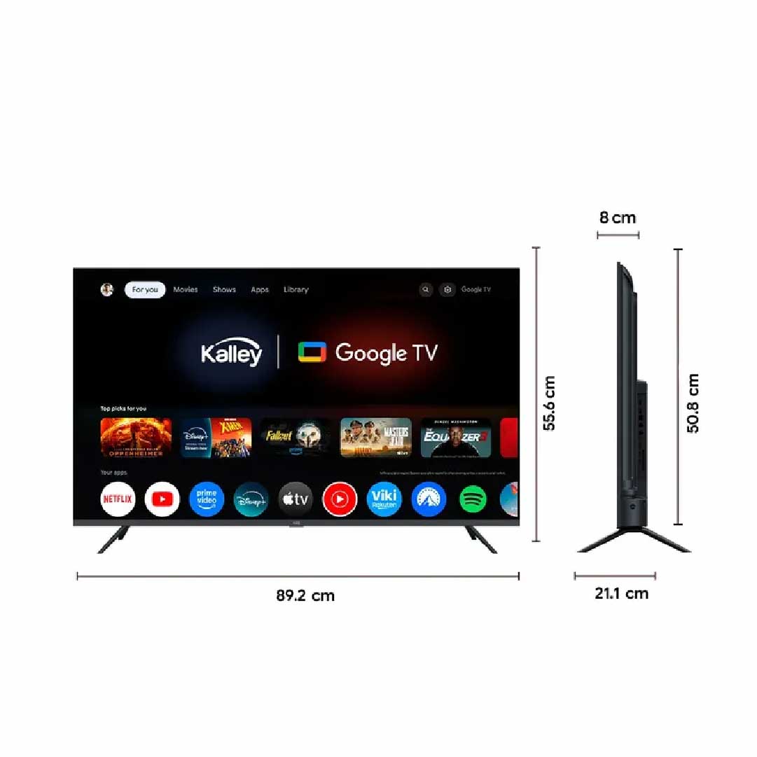 Smart TV Kalley 40"  - Full HD con Google TV
