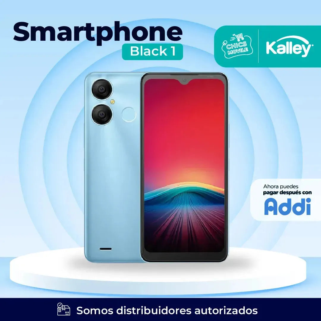 Celular KALLEY Black 1 128GB 📲✅ - Chics Movile