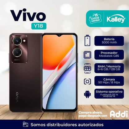 Celular VIVO Y18 256GB - Chics Movile