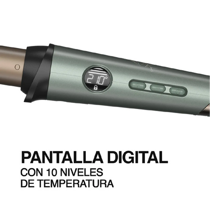 Combo Premium Remington: Plancha Alisadora Keratina + Rizadora Botanicals + Secador Keratin Therapy
