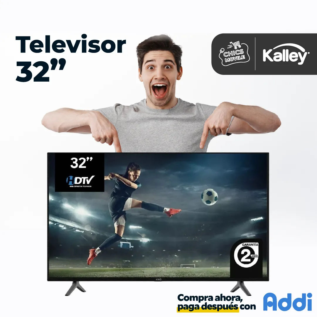 Televisor Kalley 32'' Pulgadas 81 Cm 📺 ✅ - Chics Movile