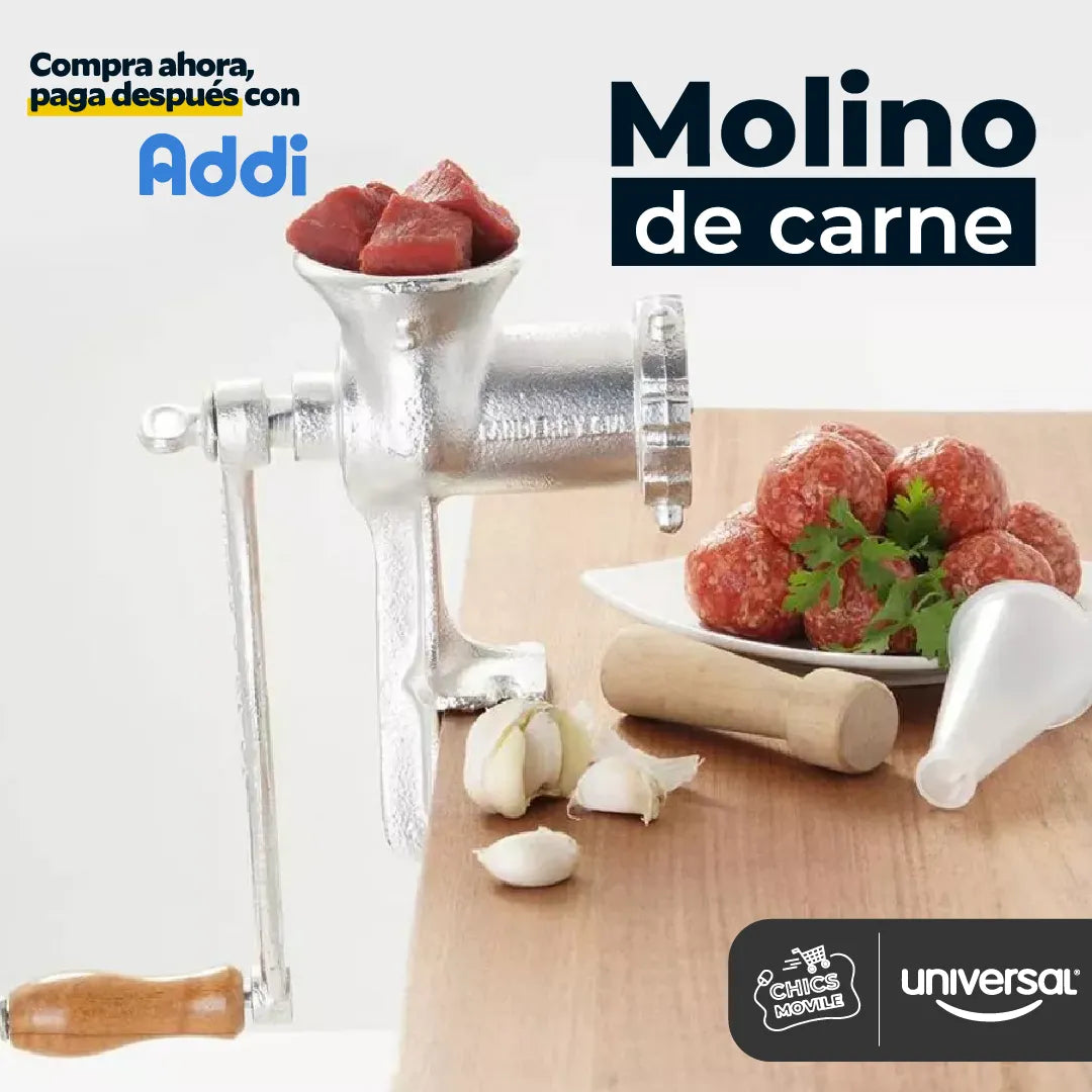 Molino Tradicional Para Carnes UNIVERSAL 🥩🍖 - Chics Movile