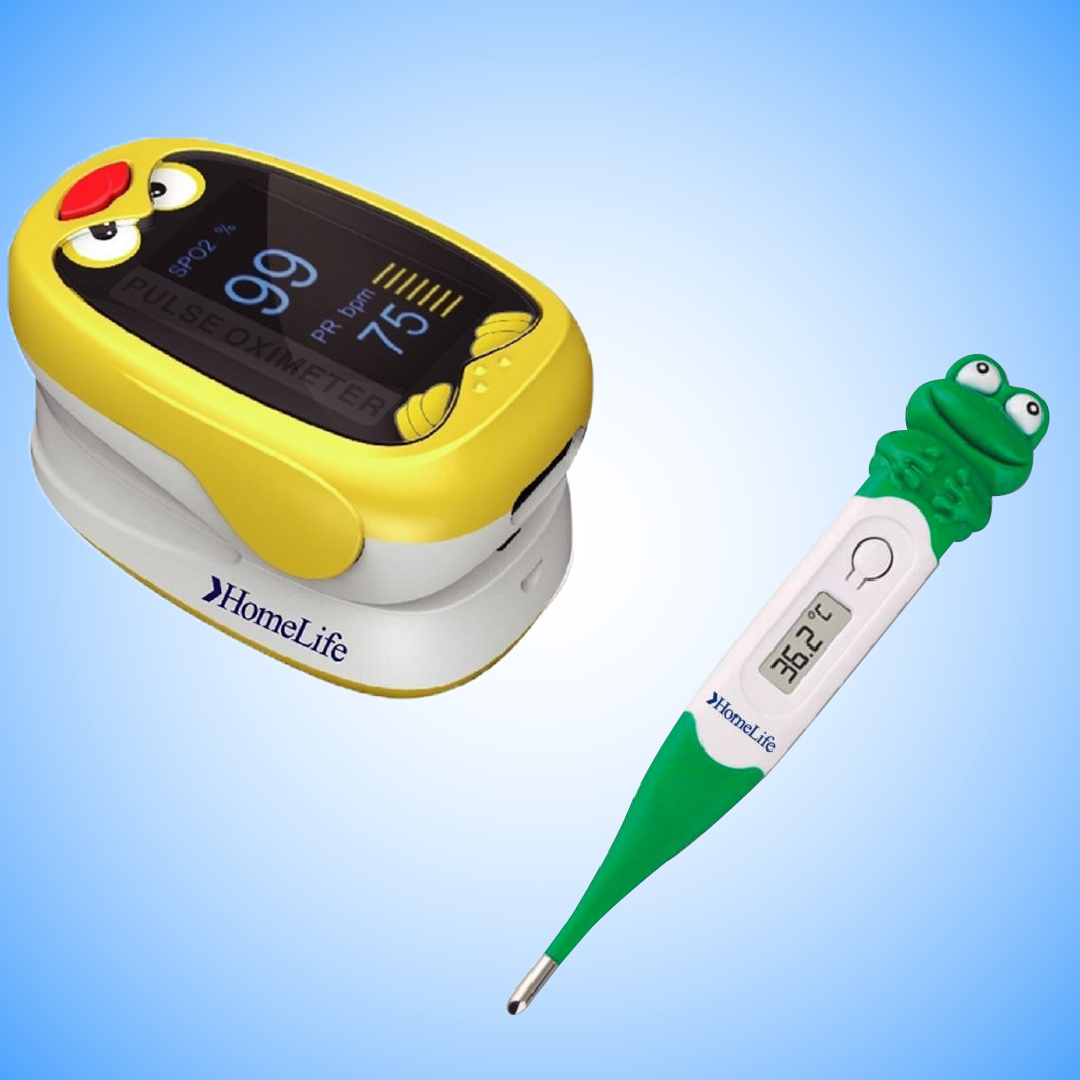 oxímetro pediatrico + termometro Home Life