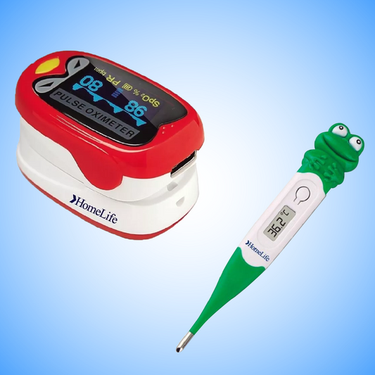 oxímetro pediatrico + termometro Home Life