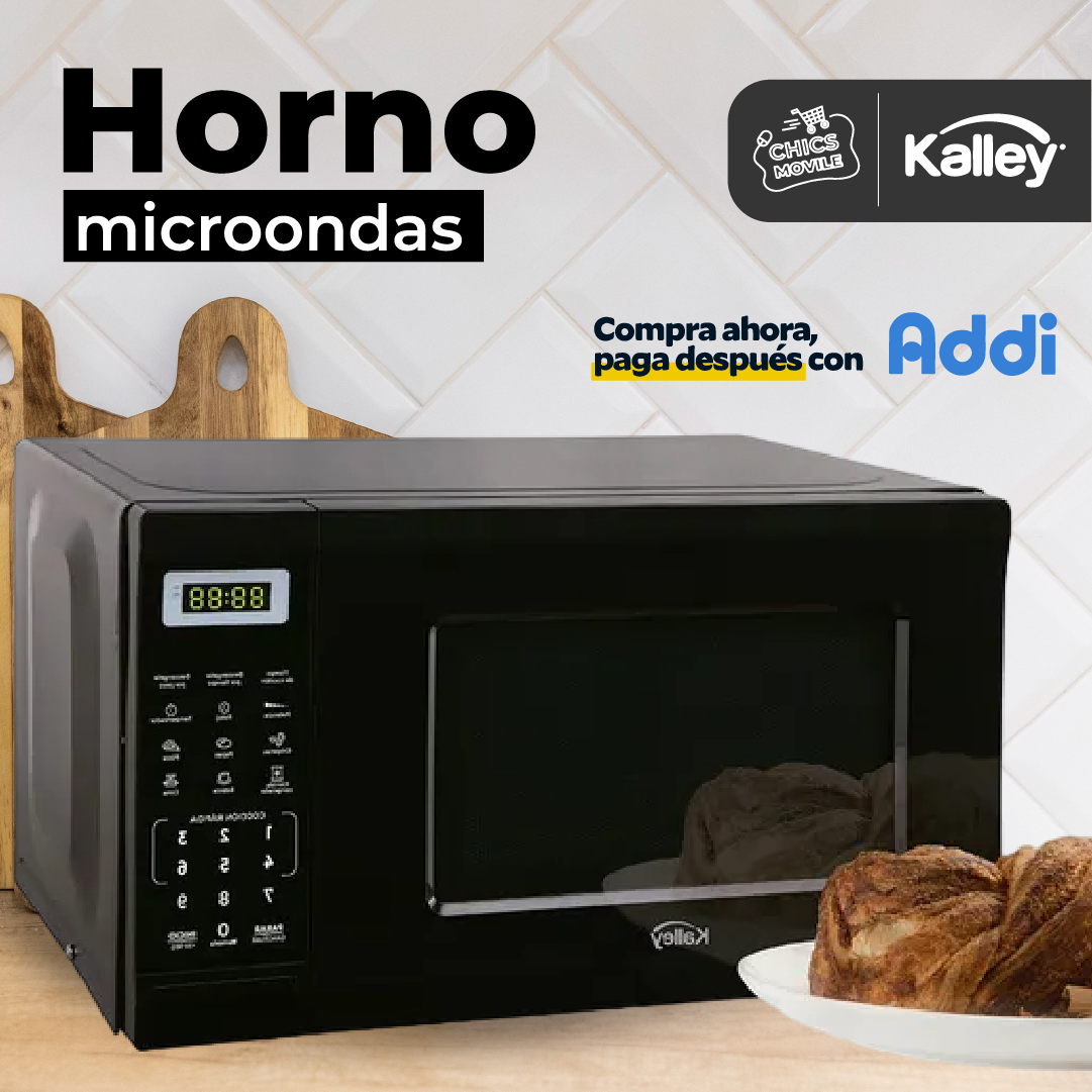 Horno Microondas KALLEY K-mw07n 120V 🍲🍔