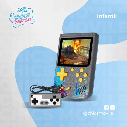 Mini Consola Retro 500 🎮 - Chics Movile