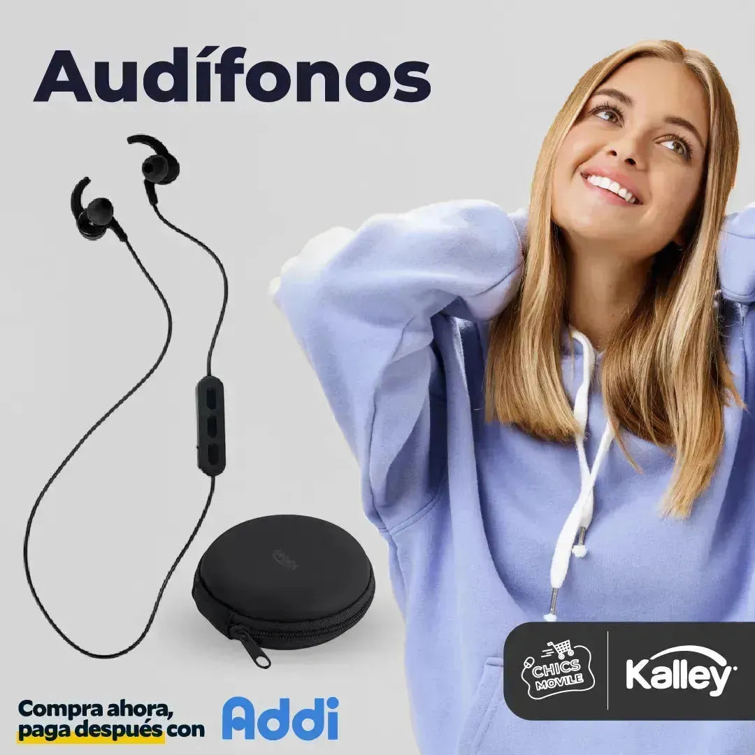 Audífonos Kalley Inalámbricos Bluetooth In Ear Deportivo 🎧🏃🏻‍♀️ - Chics Movile